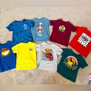 Vans toddlers t shirt bundle 8 shirts